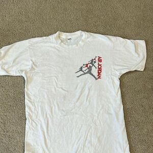 NIKE air Jordan 90s vintage  Basketball NBA USA Cotton Hanes Large single stitch